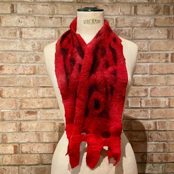Hand Felted Scarf - Picture 1 of 4